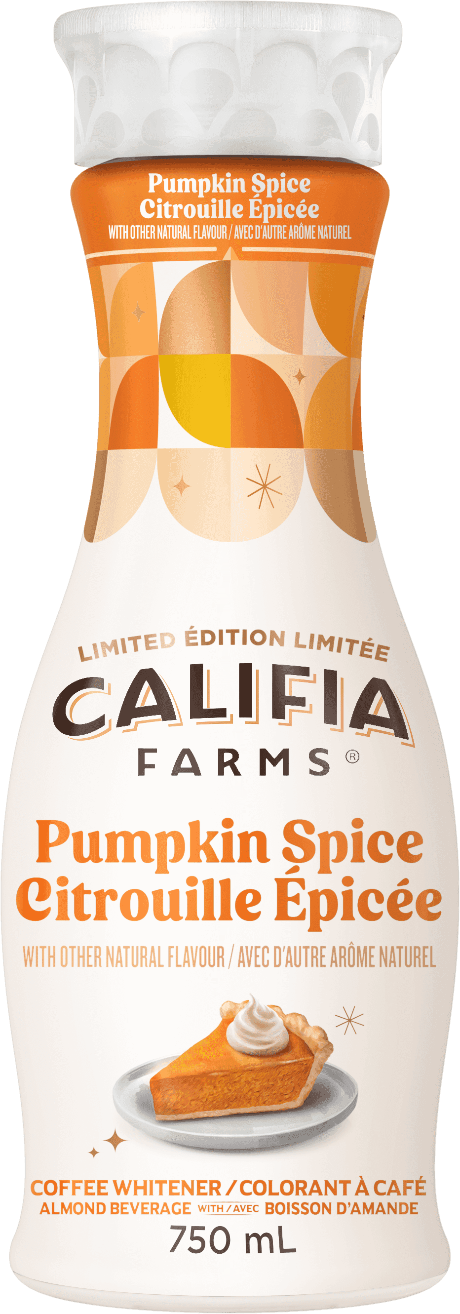 Bottle of Pumpkin Spice Creamer